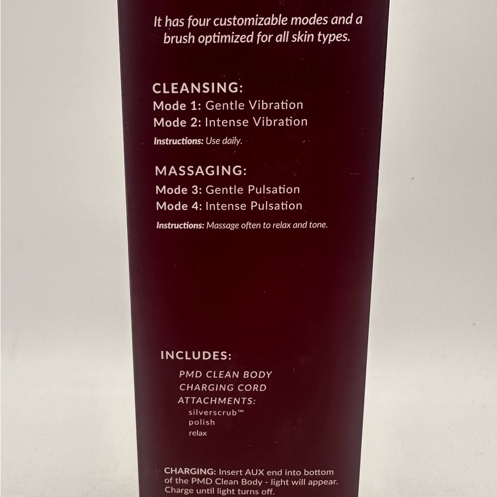 NEW SEALED PMD Clean Body Smart Cleansing Device Berry Pulsating Clean Massager - Picture 3 of 4